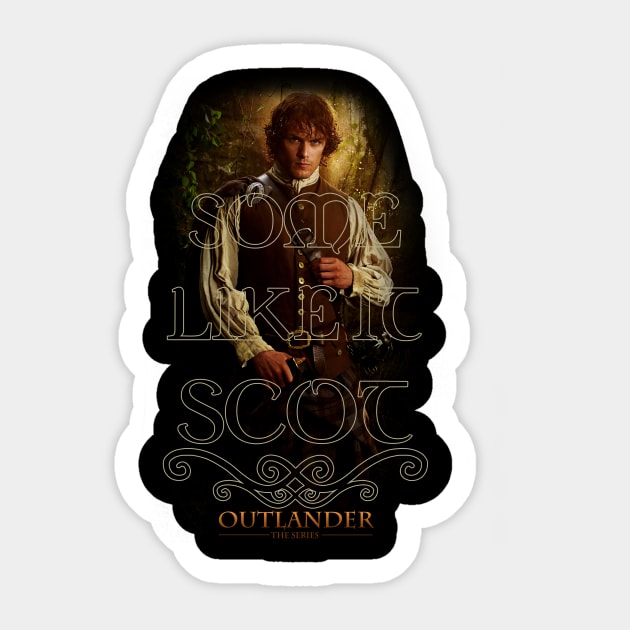 Outlander Some Like It Scot Sticker by devanpm